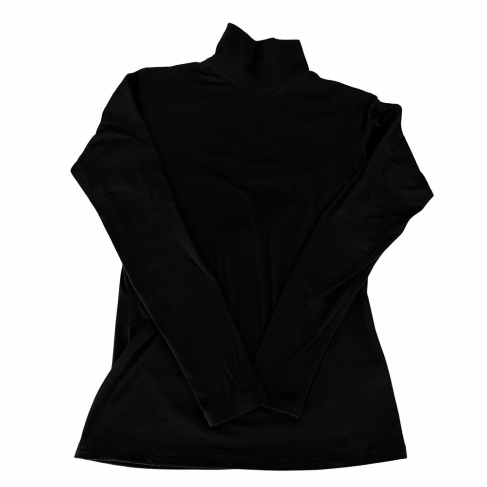 MEC Black Recycled Performance Turtleneck Base Layer Minimalist Outdoor s/p - Picture 4 of 12